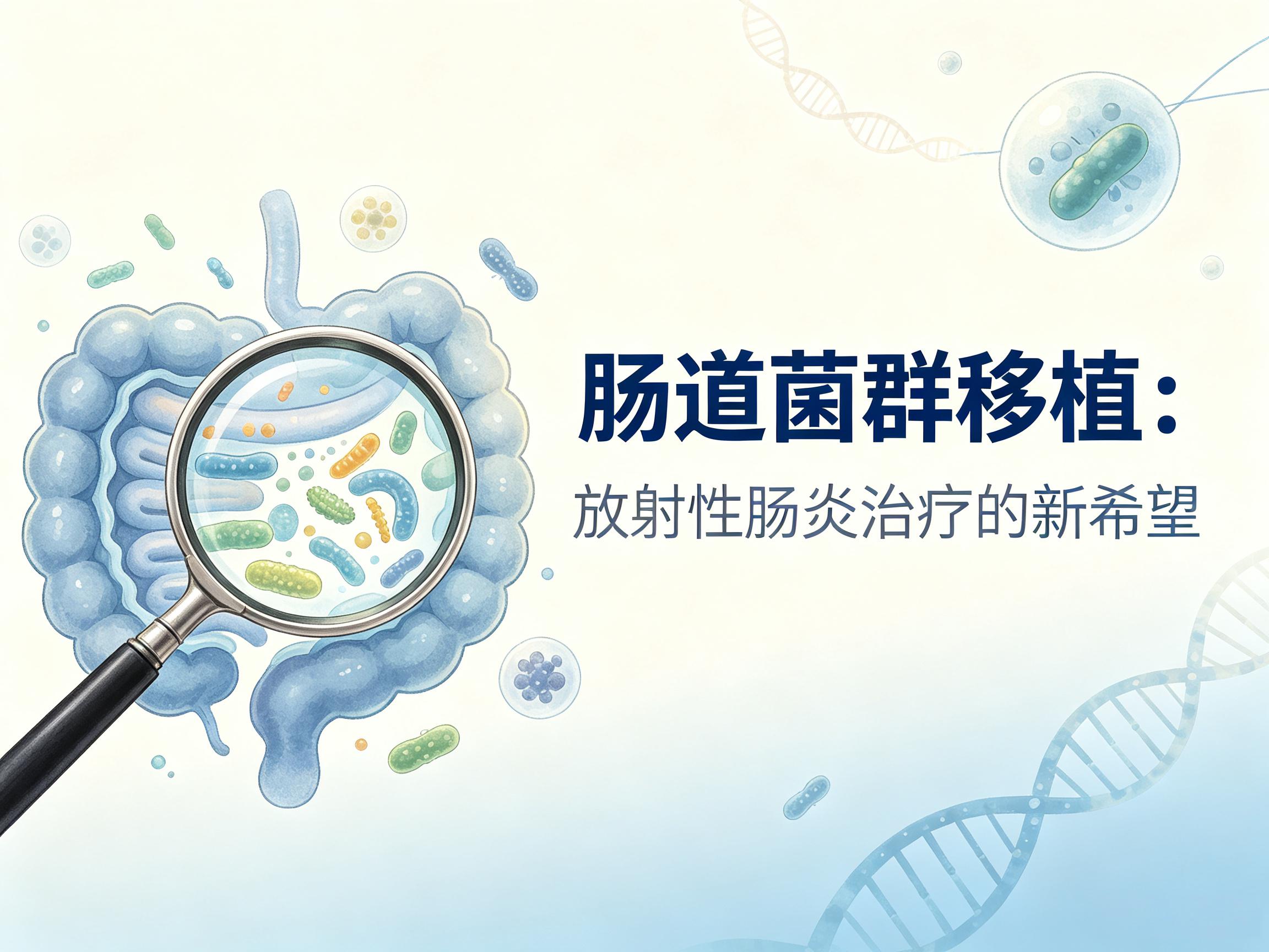 香港|第3期 肠道菌群移植：放射性肠炎治疗的新希望